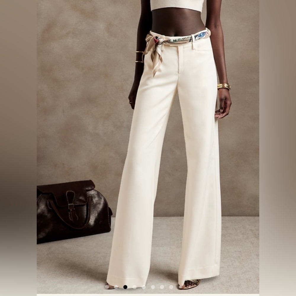 NWT Banana Republic Lido Wide Leg Pant - Size 12